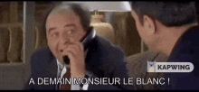 Le Diner De Con Monsieur Le Blanc GIF - Le Diner De Con Monsieur Le Blanc François Pignon GIFs