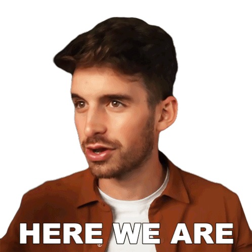 Here We Are Joey Kidney Sticker - Here We Are Joey Kidney We Made It Here Stickers