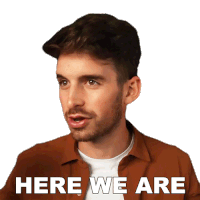 Here We Are Joey Kidney Sticker - Here We Are Joey Kidney We Made It Here Stickers