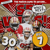Pittsburgh Steelers (7) Vs. San Francisco 49ers (30) Post Game GIF - Nfl National Football League Football League GIFs