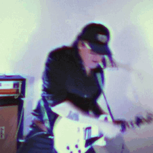 Playing The Guitar Devon Kay GIF - Playing The Guitar Devon Kay The Optimist Song GIFs