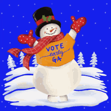 Snowman Snowmen GIF