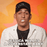 Jessica Wild Is A Superstar Baby Rupaul'S Drag Race All Stars GIF - Jessica Wild Is A Superstar Baby Jessica Wild Rupaul'S Drag Race All Stars GIFs