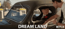 dream land hollywood amazed impressed stopping the car