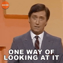 One Way Of Looking At It Buzzr GIF - One Way Of Looking At It Buzzr On The Other Hand GIFs