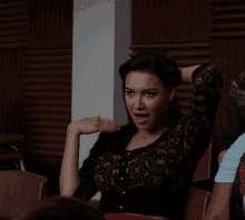 Hourlyglee Hourly Glee Hot GIF - Hourlyglee Hourly Glee Hot Santana Lopez GIFs