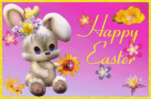 Easter Bunny Easter Egg Hunt GIF - Easter Bunny Easter Egg Hunt Happy Easter GIFs