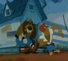 Rock A Doodle Tying Shoes GIF - Rock A Doodle Tying Shoes Doggone GIFs
