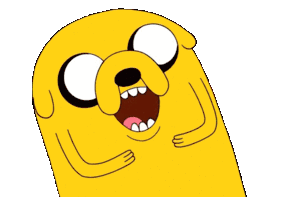 Jake The Dog Adventure Time Sticker - Jake The Dog Adventure Time Cartoon Stickers