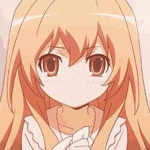 a close up of a girl 's face with a white bow
