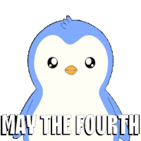 a picture of a storm trooper with the words may the fourth on it