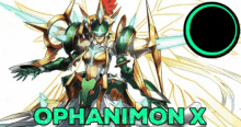 Digimon Ophanimon X GIF