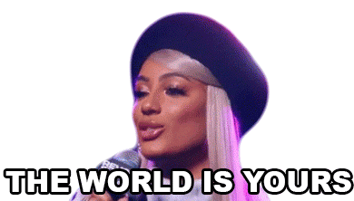 The World Is Yours Danileigh Sticker - The World Is Yours Danileigh Iamdanileigh Stickers
