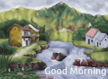 Good Morning Waterfall GIF - Good Morning Waterfall GIFs