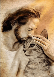 God With A Cat GIF - God With A Cat GIFs