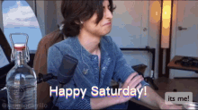 Aidan Gallagher Happy Saturday GIF - Aidan Gallagher Happy Saturday Saturday GIFs