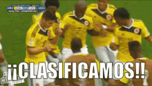 Clasificamos James Rodriguez Colombia Futbol Festejo Mundial GIF