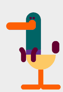 Happy Duck GIF