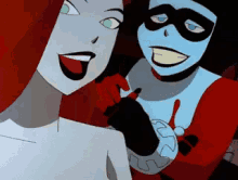 Harley Quinn Poison Ivy GIF - Harley Quinn Poison Ivy Happy GIFs