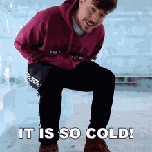 It Is So Cold Mr Beast GIF