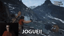 joguei guerra threw it shooting game first person game
