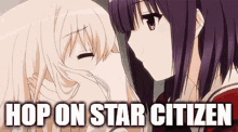 Star Citizen Hop On GIF - Star Citizen Hop On Anime Girl GIFs