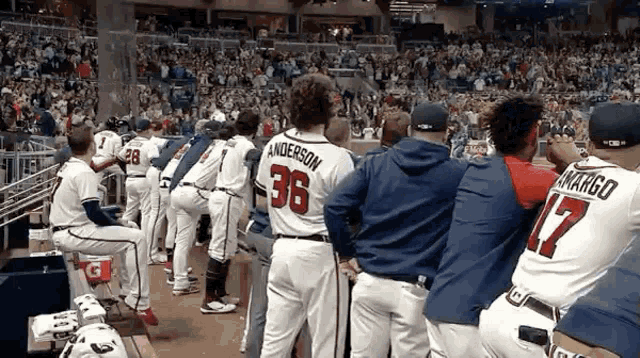 OFFICIAL BRAVES RALLY GIF. This is the kind of rowdiness the crowd needs to  bring to Turner tonight. : r/Braves