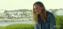 It Was All Such A Laugh Laura Haddock GIF - It Was All Such A Laugh Laura Haddock Zoe Walker GIFs