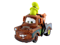 Tow Mater Goofy Sticker - Tow Mater Goofy Cars Movie Stickers