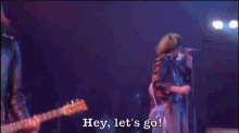 Let'S Goo! GIF - Lets Go Hey Concert GIFs