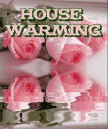 House Warming Pink Rose GIF - House Warming Pink Rose Roses GIFs