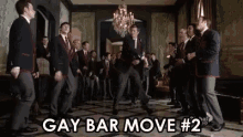 Gay Bar Move GIF - Gay Bar Move Glee GIFs