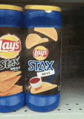 Lays Stax Bar B Q GIF - Lays Stax Bar B Q Chips GIFs
