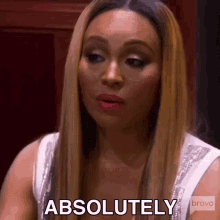 Absolutely Cynthia Bailey GIF - Absolutely Cynthia Bailey Real Housewives Of Atlanta GIFs