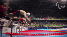 dive international paralympic paralympian swimmer swim dive