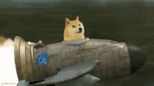 Dogecoin Rocket GIF - Dogecoin Rocket Doge GIFs