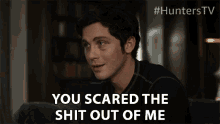 you scared the shit out of me startled scared terrified jonah heidelbaum