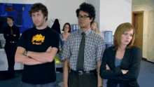 it crowd bored ugh disappointed jen barber