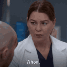 Greys Anatomy Meredith Grey GIF - Greys Anatomy Meredith Grey Whoa Youve Gone Dark GIFs