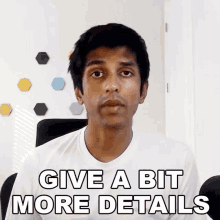 Give A Bit More Details Rahul Pandey GIF - Give A Bit More Details Rahul Pandey Freecodecamp GIFs