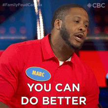 You Can Do Better Marc GIF - You Can Do Better Marc Family Feud Canada GIFs