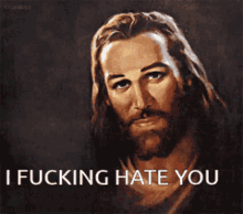 Jesus I Hate You GIF - Jesus I Hate You Middle Finger GIFs
