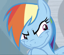 My Little Pony Rainbow Dash GIF - My Little Pony Rainbow Dash Devious Smile GIFs