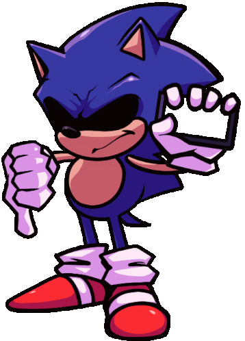 Majin Sonic Sonic Exe Sticker - Majin sonic Sonic exe Fnf