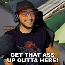 Get That Ass Up Outta Here Jared GIF - Get That Ass Up Outta Here Jared Jaredfps GIFs