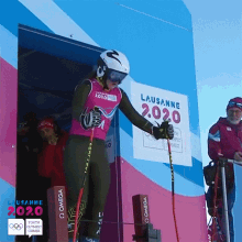 Stretch Youth Olympic Games GIF - Stretch Youth Olympic Games Alpine Skiing GIFs
