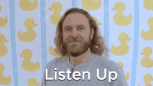 Listen Up Listen GIF - Listen Up Listen Dr Squatch GIFs