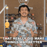 That Really Did Make Things Way Better Devin Montes GIF - That Really Did Make Things Way Better Devin Montes Make Anything GIFs