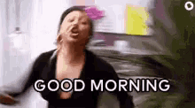 Good Morning Yell GIF - Good Morning Yell Scream GIFs