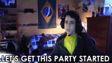 Party Get This Party Started GIF - Party Get This Party Started War Games GIFs